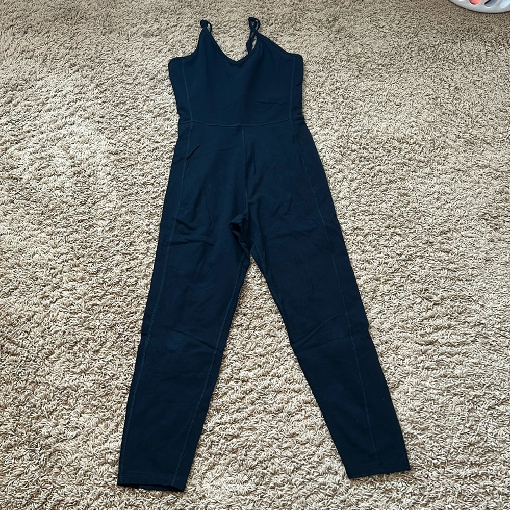 Old navy active powerchill athletic jumpsuit size large black